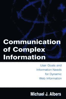 Communication of Complex Information 1