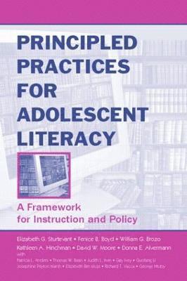 bokomslag Principled Practices for Adolescent Literacy