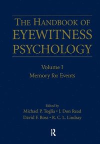 bokomslag The Handbook of Eyewitness Psychology: Volume I
