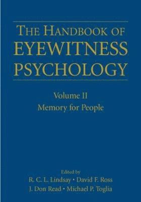 bokomslag The Handbook of Eyewitness Psychology: Volume II