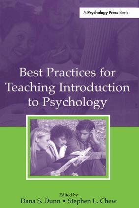Dana S. Dunn, Stephen L. Chew - Best Practices for Teaching Introduction to Psychology, Inbunden
