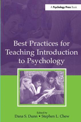 Dana S. Dunn, Stephen L. Chew - Best Practices for Teaching Introduction to Psychology, Häftad