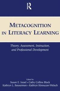 bokomslag Metacognition in Literacy Learning