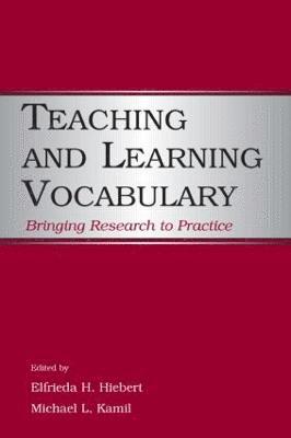 Teaching and Learning Vocabulary
