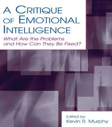 Kevin R. Murphy - Critique of Emotional Intelligence, Häftad
