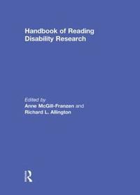 bokomslag Handbook of Reading Disability Research