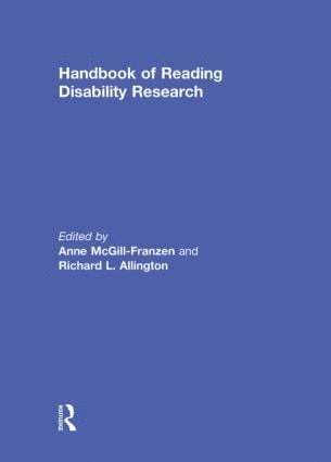 Handbook of Reading Disability Research 1