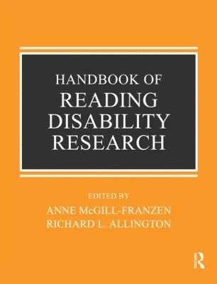 Handbook of Reading Disability Research 1