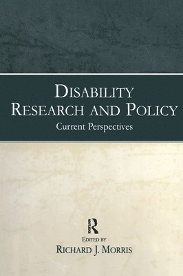 Disability Research and Policy 1
