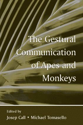 bokomslag Gestural Communication of Apes and Monkeys