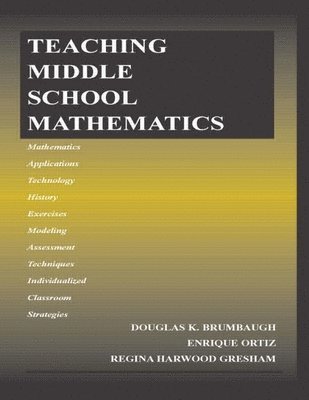Teaching Middle School Mathematics 1