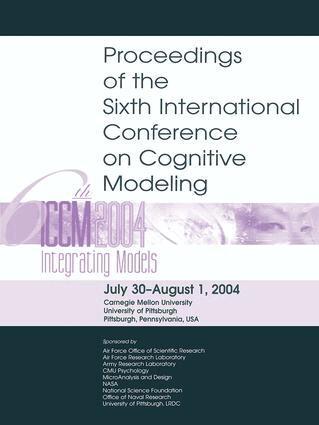 Marsha C. Lovett, Christian D. Schunn, Christian Lebiere, Paul Munro - Sixth International Conference on Cognitive Modeling, Häftad