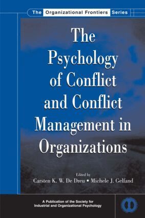 Carsten K.W. De Dreu, Michele J. Gelfand - Psychology of Conflict and Conflict Management in Organizations, Inbunden