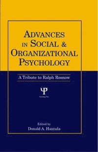 bokomslag Advances in Social and Organizational Psychology