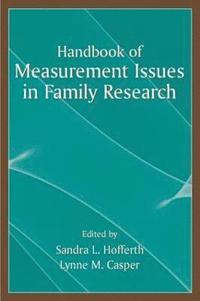 bokomslag Handbook of Measurement Issues in Family Research