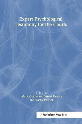 bokomslag Expert Psychological Testimony for the Courts
