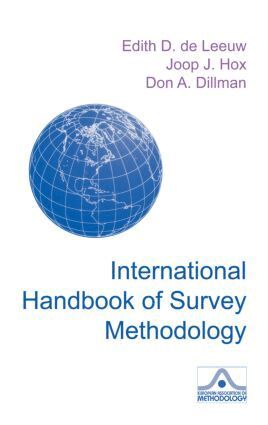 Edith D. de Leeuw, Joop Hox, Don Dillman - International Handbook of Survey Methodology, Inbunden