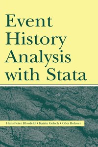 bokomslag Event history analysis with stata