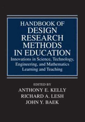 Handbook of Design Research Methods in Education 1