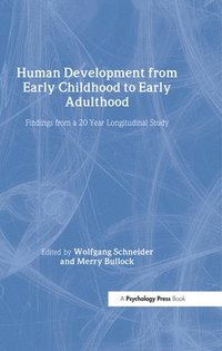 bokomslag Human Development from Early Childhood to Early Adulthood