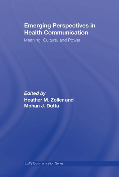 bokomslag Emerging Perspectives in Health Communication