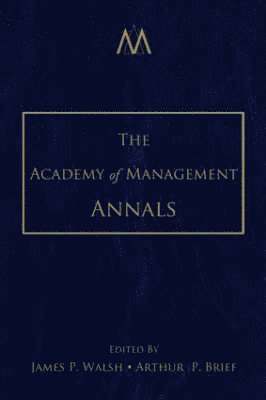 bokomslag The Academy of Management Annals, Volume 1