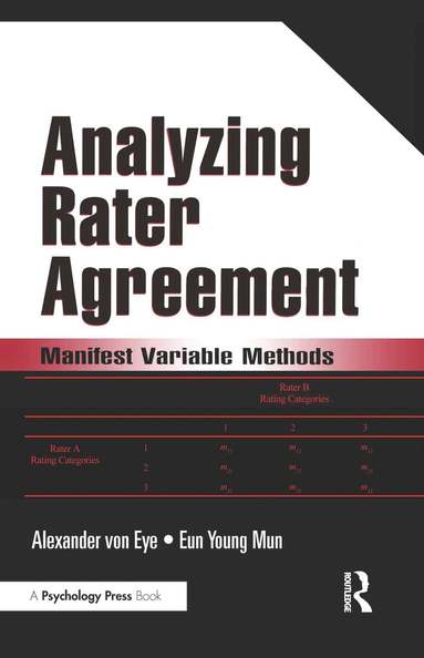 Alexander von Eye, Eun Young Mun - Analyzing Rater Agreement, Häftad