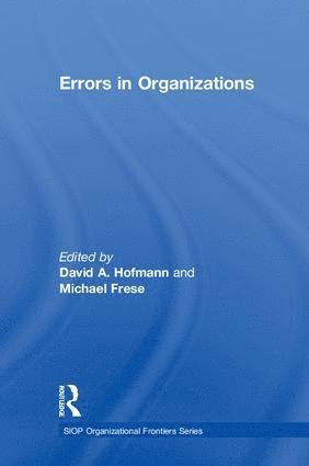 bokomslag Errors in Organizations