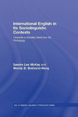 International English in Its Sociolinguistic Contexts 1