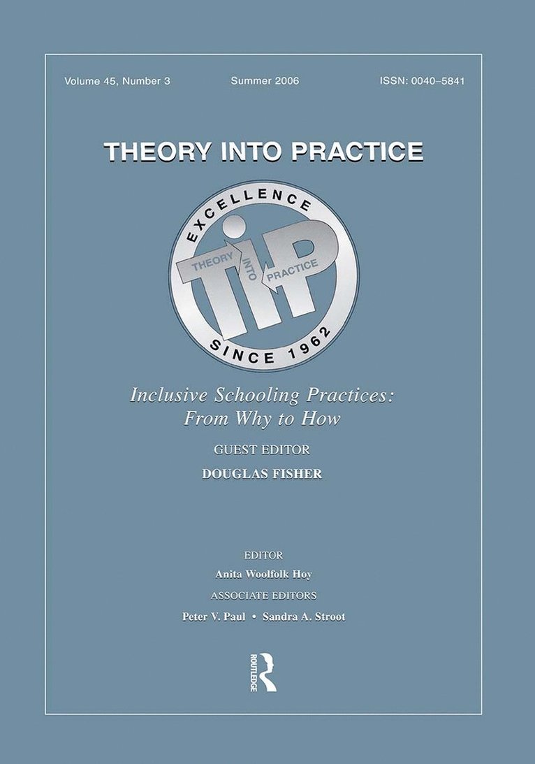 Douglas Fisher - Inclusive Schooling Practices Tip V 45#3, Häftad