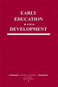 bokomslag Early Education and Development