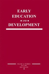 bokomslag Early Education and Development