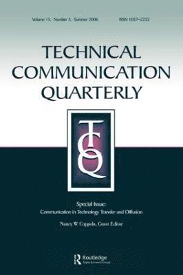 Communication Technology Transfer&Diffusion Tcq 15#3 1