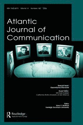Gary P. Radford - Oppositional Discourses Ajc V14 1&2, Häftad