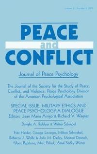 bokomslag Military Ethics and Peace Psychology