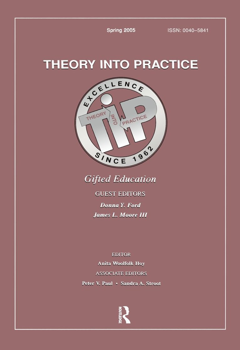 Donna Y. Ford, James L. Moore III - Gifted Education, Häftad