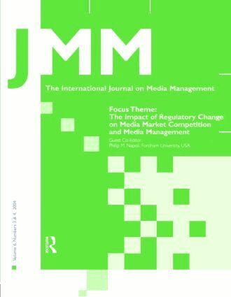 Philip M. Napoli - Impact of Regulatory Change on Media Market Competition and Media Management, Häftad