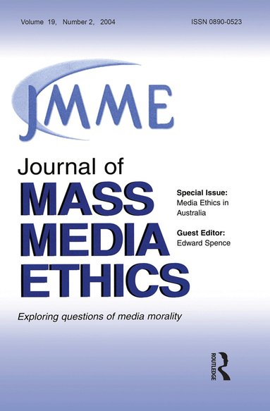 Edward Spence - Media Ethics in Australia, Häftad