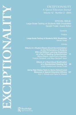 Large-scale Testing of Students With Disabilities 1