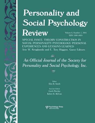 Arie W. Kruglanski, E. Tory Higgins - Theory Construction in Social Personality Psychology, Häftad
