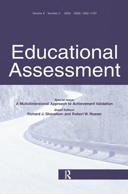 bokomslag A Multidimensional Approach to Achievement Validation