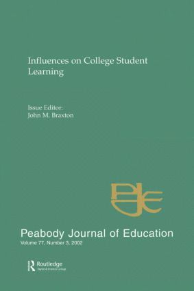 bokomslag Influences on College Student Learning