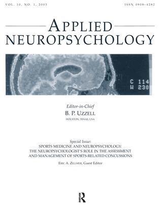 Eric A. Zillmer - Sports Medicine and Neuropsychology, Häftad