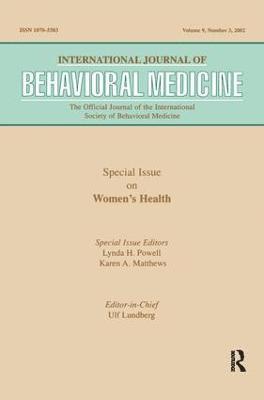 bokomslag -Special Issue on Women's Health