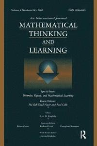 bokomslag Diversity, Equity, and Mathematical Learning