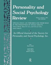 bokomslag Lay Theories and Their Role in the Perception of Social Groups