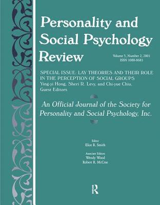 Lay Theories and Their Role in the Perception of Social Groups 1