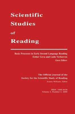 Basic Processes in Early Second Language Reading 1