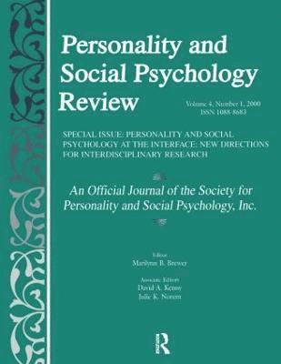 Marilynn B. Brewer - Personality and Social Psychology at the Interface, Häftad