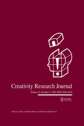 Mark A. Runco - Longitudinal Studies of Creativity, Häftad